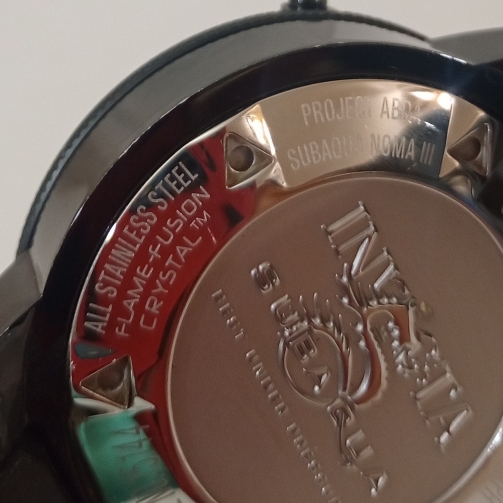 Invicta Subaqua Noma III Swiss Model no 15144 Watch - 500 m, Black, Grey - Picture 6 of 9